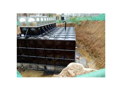江苏南通地埋式箱泵一体化厂 复合不锈钢 热镀锌图1