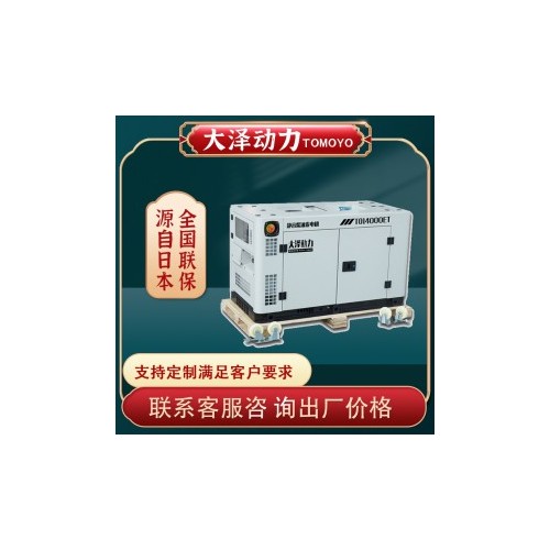 电启动小型10KW柴油发电机TO14000ET 视频