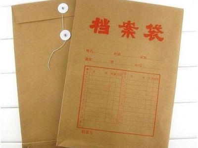 武汉档案袋印刷制作 选择大彩新星图1