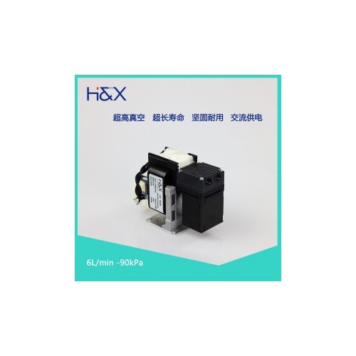 HX06-90kPa交流微型隔膜真空泵耐高温 耐腐蚀CEMS烟气采样抽气泵