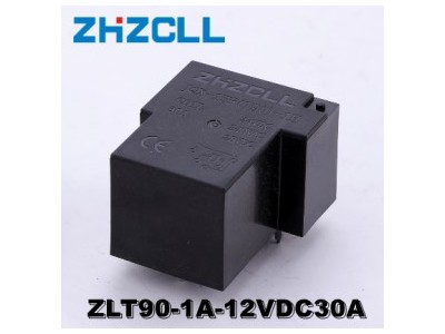 厂家直供T90系列继电器 DC12V 30A图1