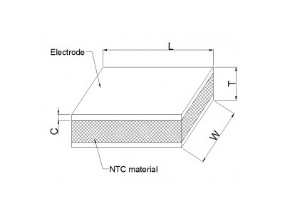 高精NTC热敏芯片生产厂家 NTC ≤0.3%