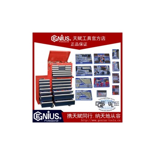 天赋工具MS-548TS天赋Genius自营548件套公制及英制综合工具配工具车组套工具