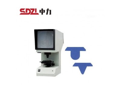 CST-50冲击试样缺口投影仪现货山东中力冲击试验机